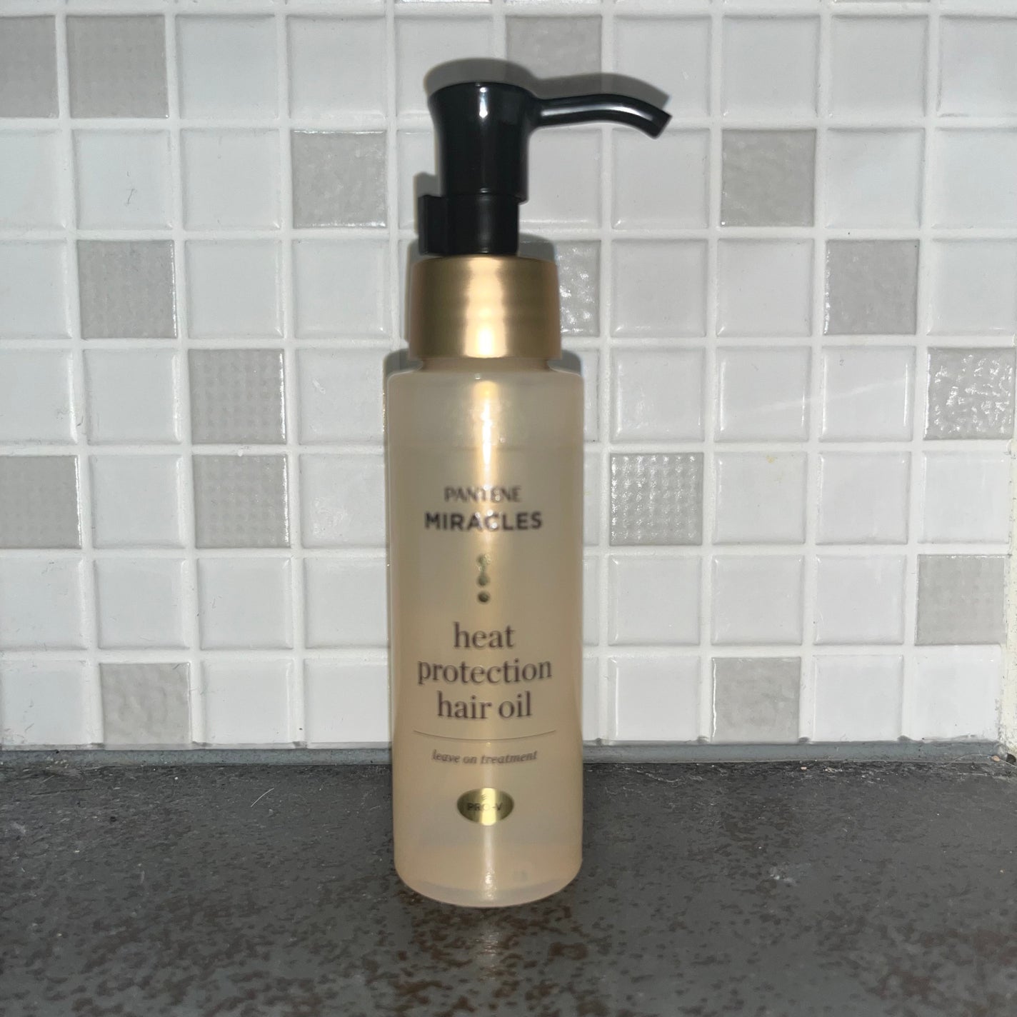 ヒートプロテクション ヘアオイル(洗い流さないトリートメント)/パンテーン/アウトバストリートメントを使ったクチコミ(1枚目)
