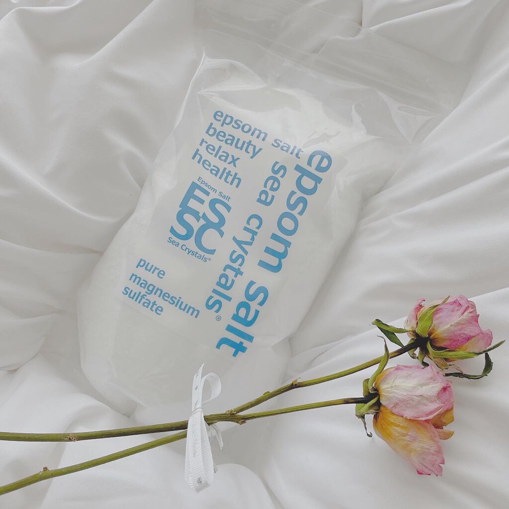 シークリスタルス エプソムソルト オリジナル/sea crystals/無機塩系入浴剤を使ったクチコミ（1枚目）