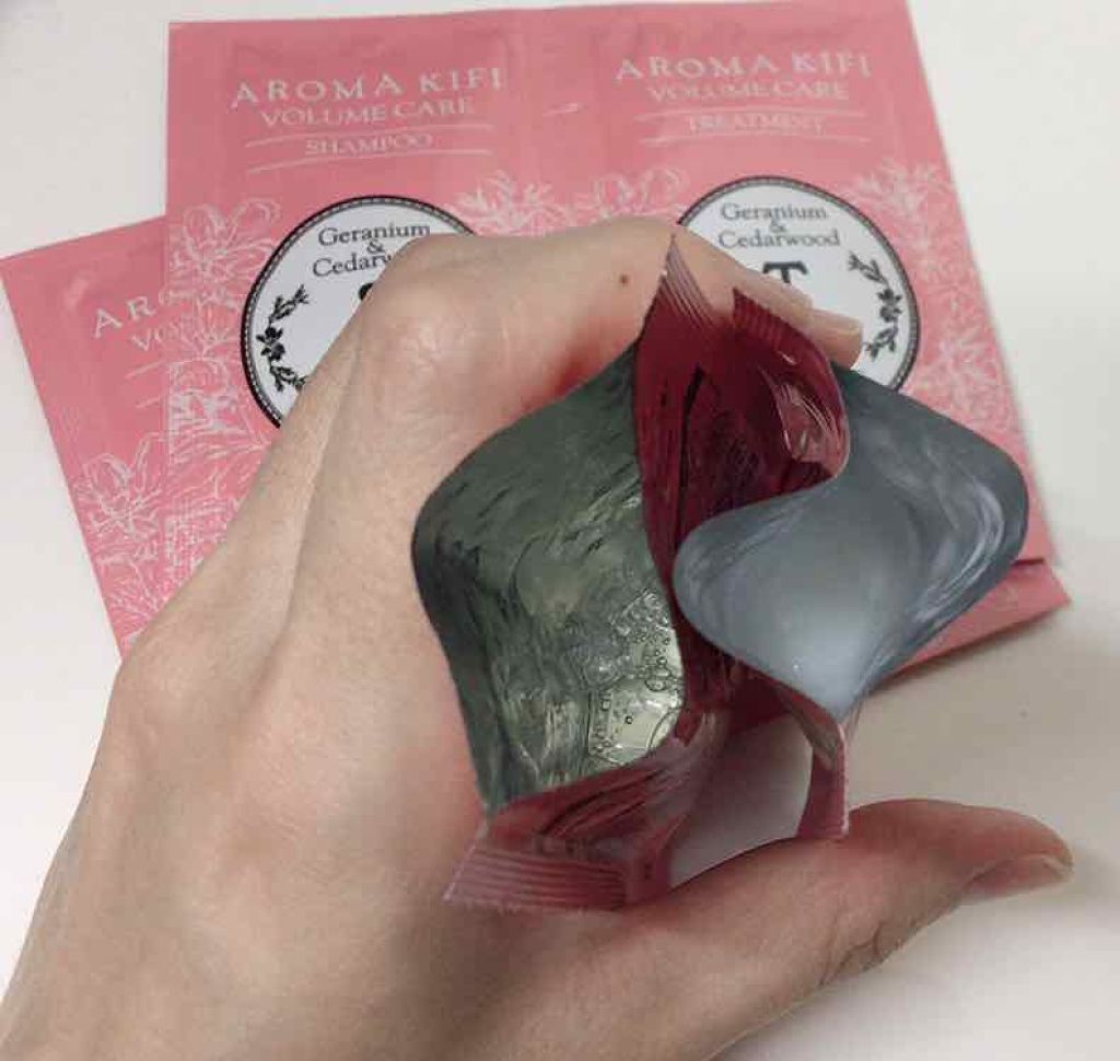 ボリュームケアシャンプー/トリートメント/AROMA KIFI/シャンプー・コンディショナーを使ったクチコミ(1枚目)