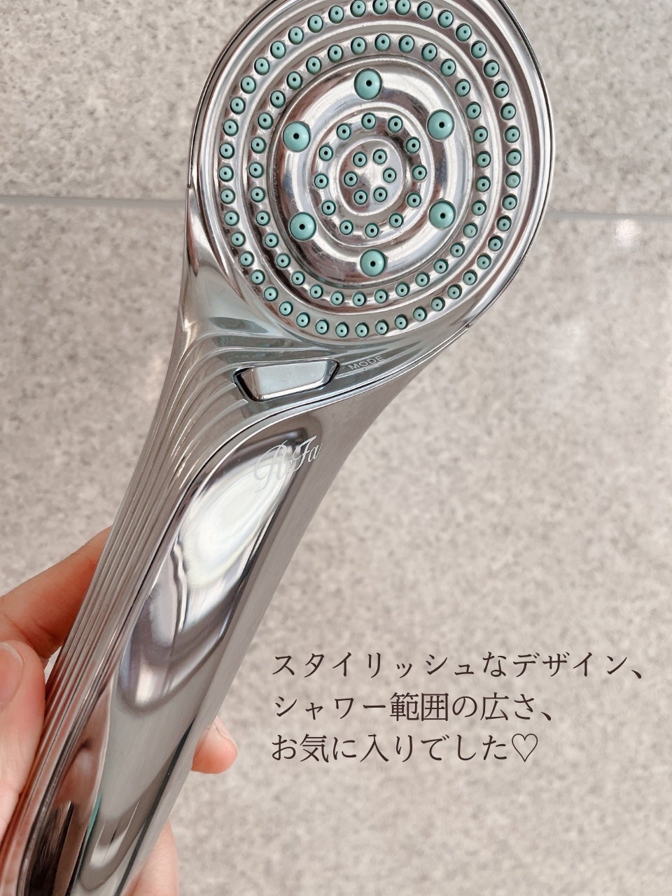 リファ ファインバブルS/ReFa/シャワーヘッドを使ったクチコミ(3枚目)