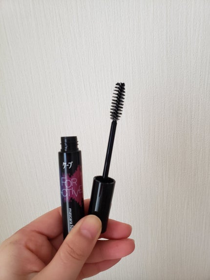 ケ-プ フォーアクティブ 前髪ホールドマスカラ/ケープ/ヘアジェルを使ったクチコミ(4枚目)