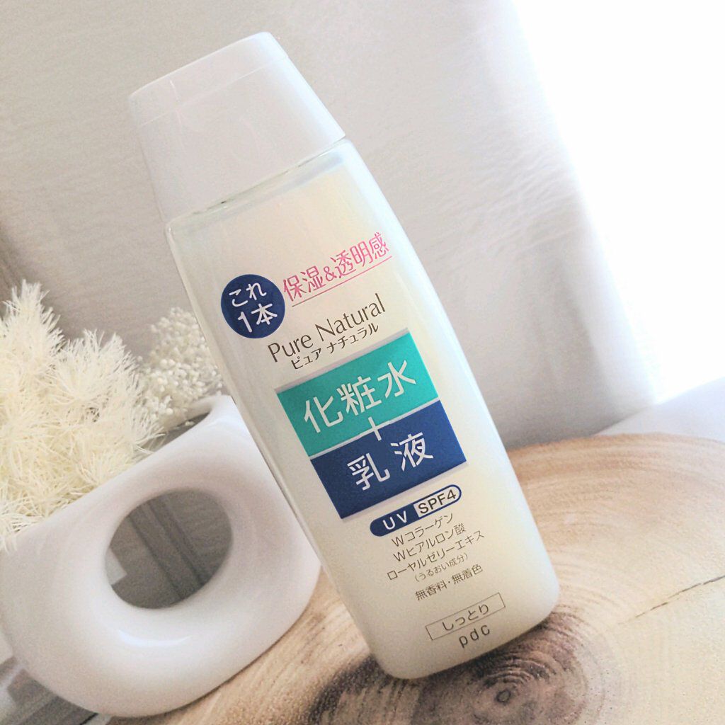 ピュア ナチュラル エッセンスローション ＵＶ/pdc/オールインワン化粧品を使ったクチコミ（2枚目）