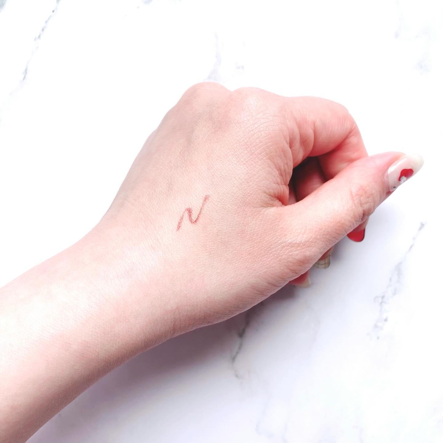 リキッドアイライナーR4 スモーキーピンク（ 河北裕介コラボ２）【数量限定】/ラブ・ライナー/リキッドアイライナーを使ったクチコミ（3枚目）