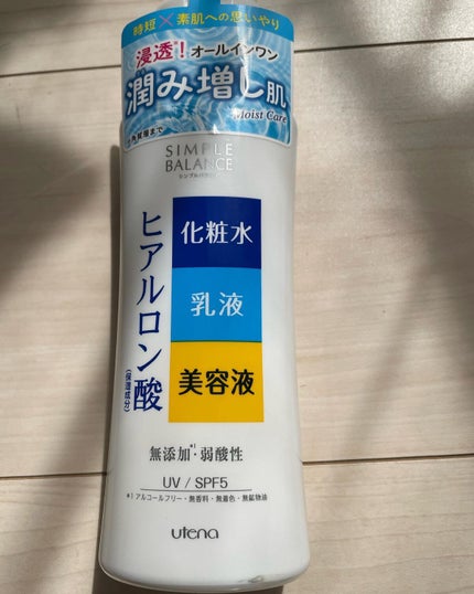 うるおいローション/シンプルバランス/オールインワン化粧品を使ったクチコミ(1枚目)