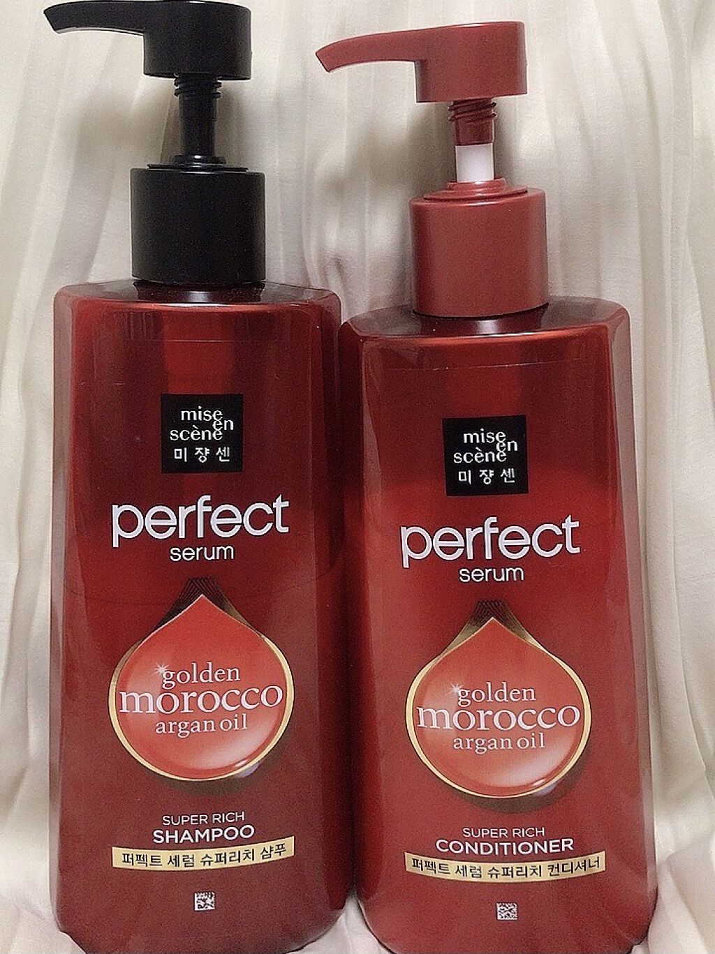 スーパーリッチセラム/miseenscene/シャンプー・コンディショナーを使ったクチコミ（2枚目）