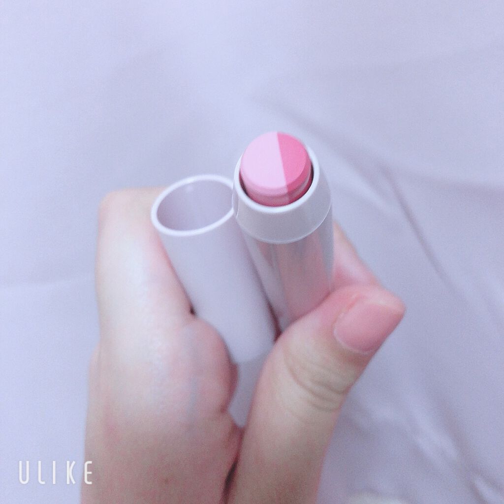 デュアル カラー スティック PK-01（ローズピンク）/DAISY DOLL by MARY QUANT/スティックアイシャドウを使ったクチコミ（3枚目）