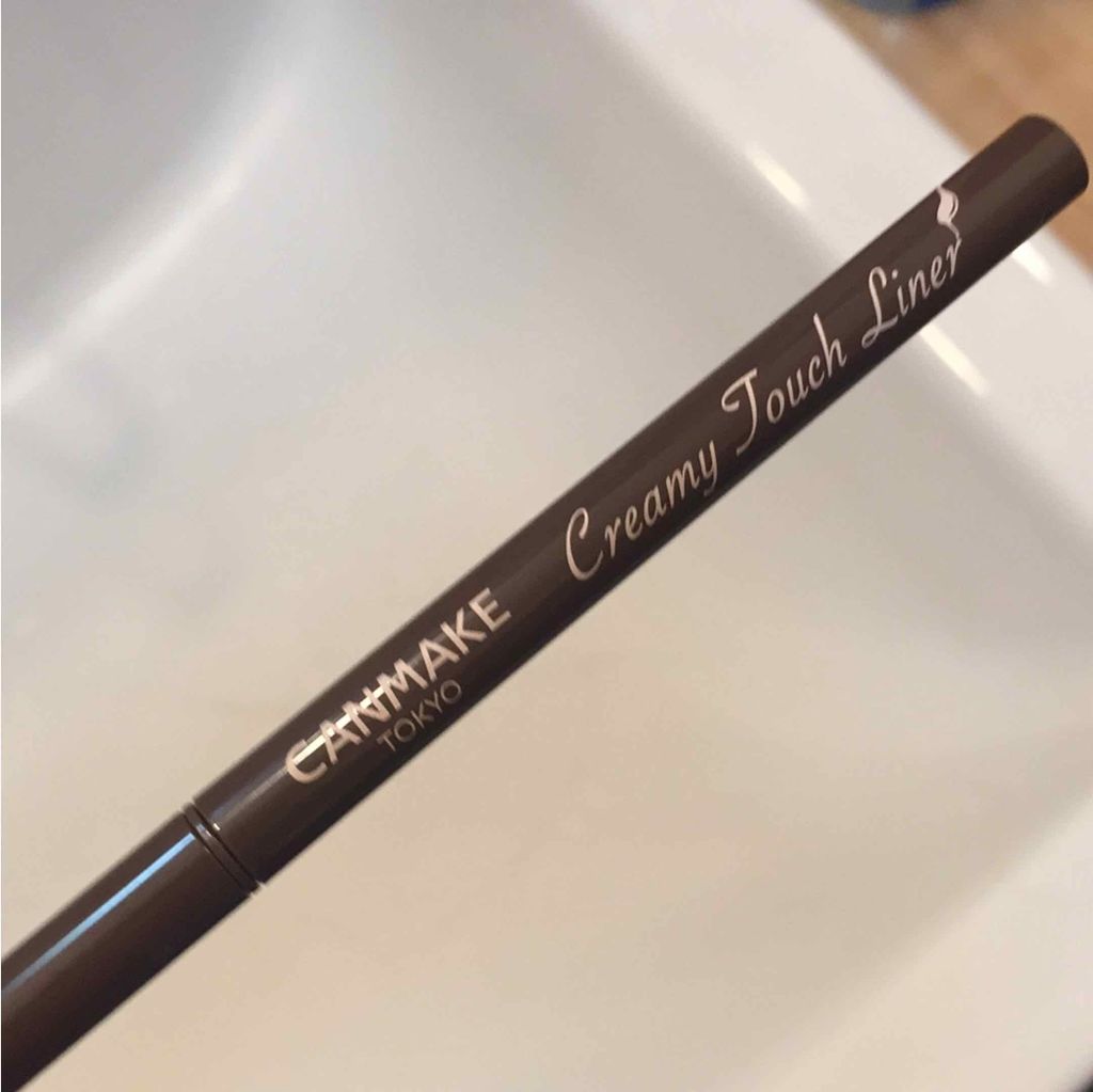 クリーミータッチライナー/キャンメイク/ジェルアイライナーを使ったクチコミ(1枚目)