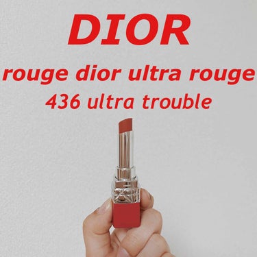 ルージュ ディオール ウルトラ ルージュ/Dior/口紅を使ったクチコミ（1枚目）