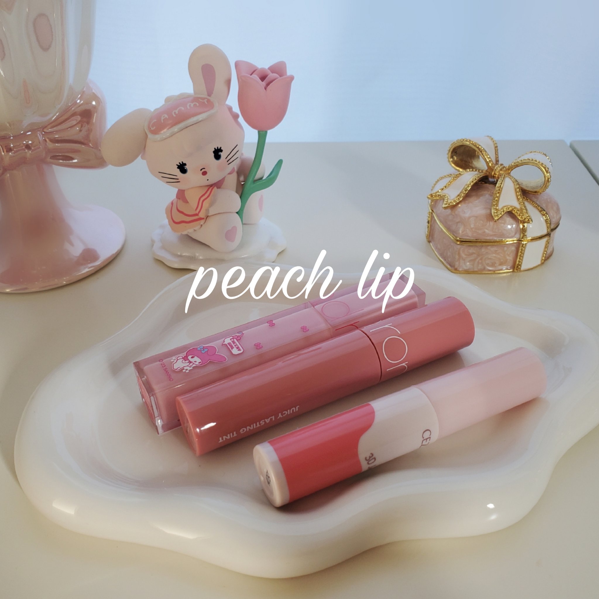 ジューシーラスティングティント/rom&nd/リップティントを使ったクチコミ（1枚目）