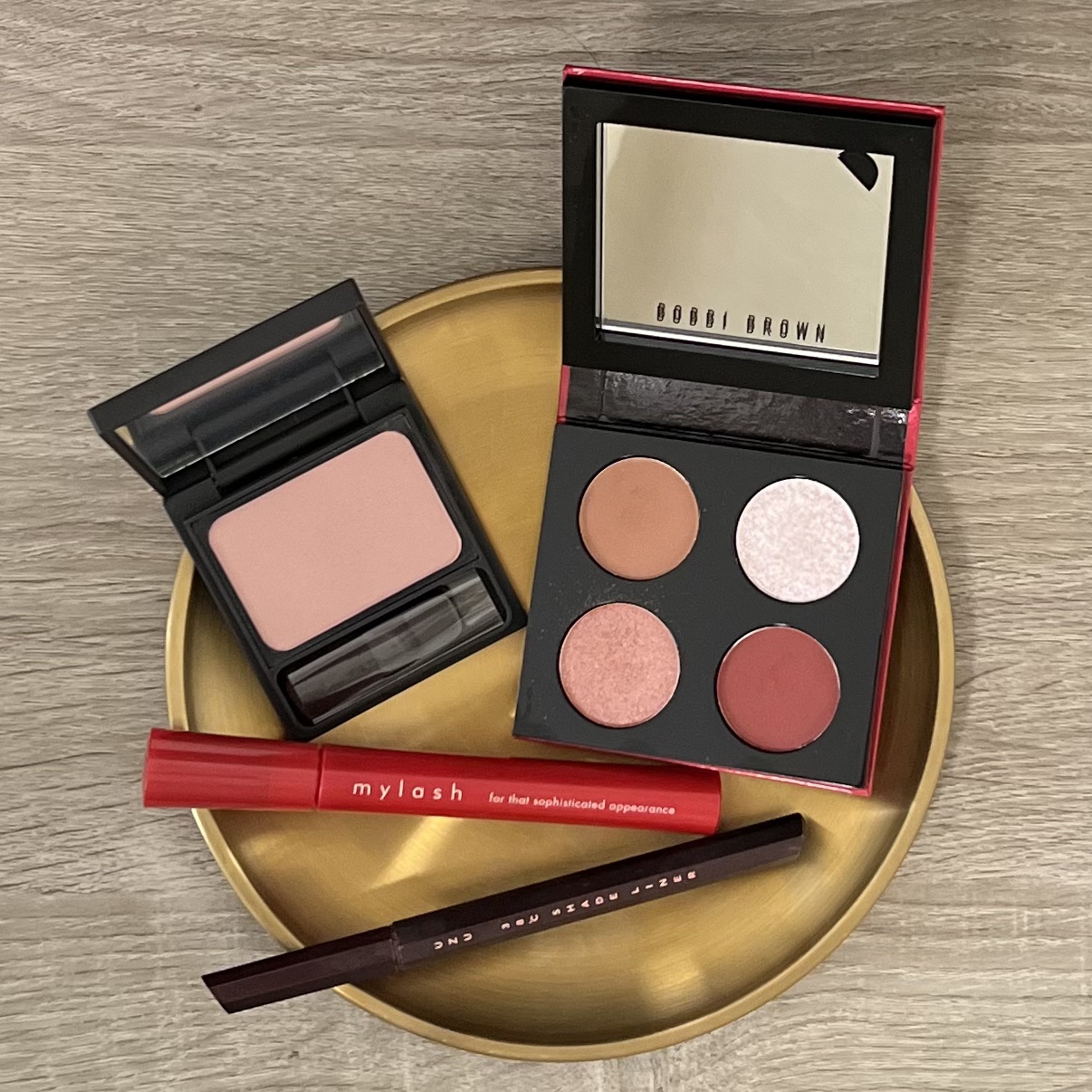 ニュアンス ブラッシュ EX04 Tsukanoma〈束の間〉/OSAJI/パウダーチークを使ったクチコミ（1枚目）