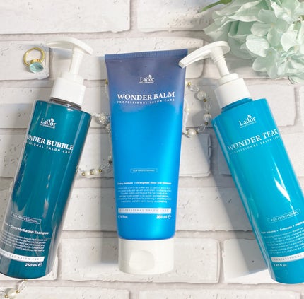 WONDER BALM/La'dor/洗い流すヘアトリートメントを使ったクチコミ(10枚目)