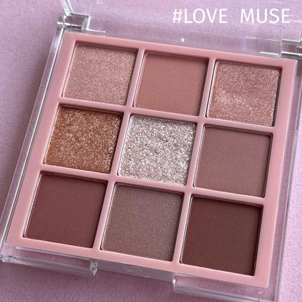 KEYBO FALL IN LOVE SHADOW PALETTE/keybo/アイシャドウパレットを使ったクチコミ(10枚目)