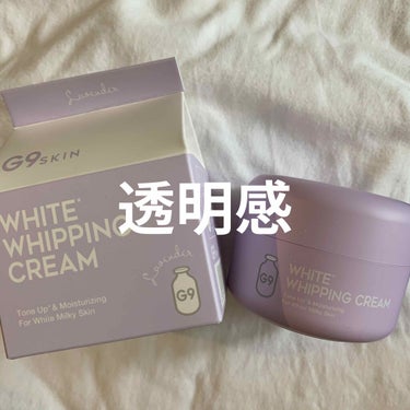 G9SKIN WHITE WHIPPING CREAM(ウユクリーム)のクチコミ「G9 SKIN WHITE WHIPPING CREAM(ウユクリーム)

今回は、透明感をU.....」（1枚目）