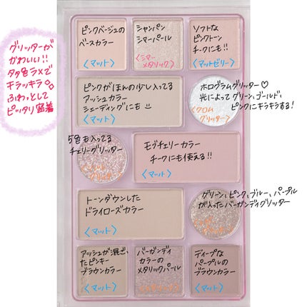 オールテイクムードテクニックパレット/PERIPERA/アイシャドウパレットを使ったクチコミ(3枚目)