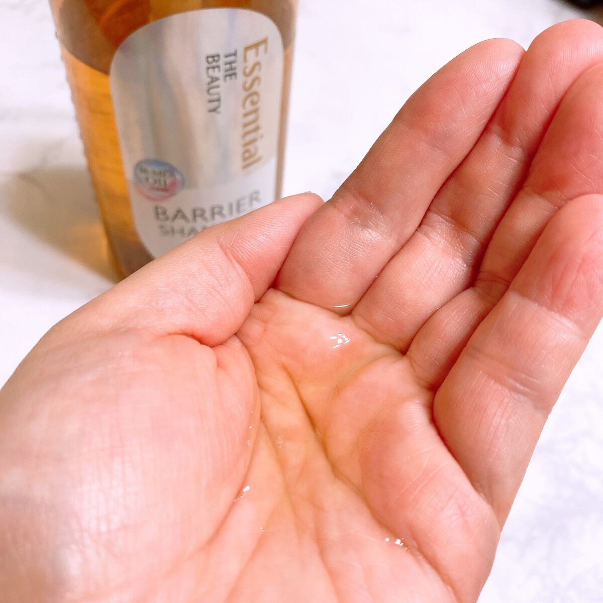 ザビューティ 髪のキメ美容素髪を守る バリアシャンプー/コンディショナー/エッセンシャル/シャンプー・コンディショナーを使ったクチコミ(3枚目)