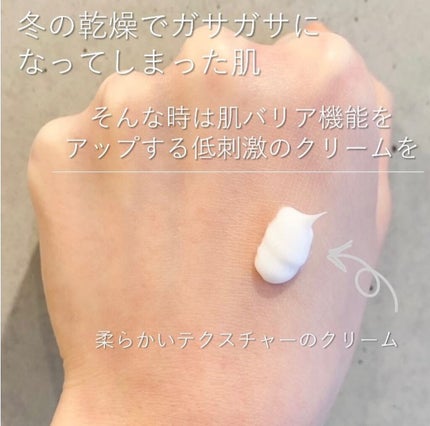 バリアダーム モイストクリーム/SKIN&LAB/フェイスクリームを使ったクチコミ(2枚目)