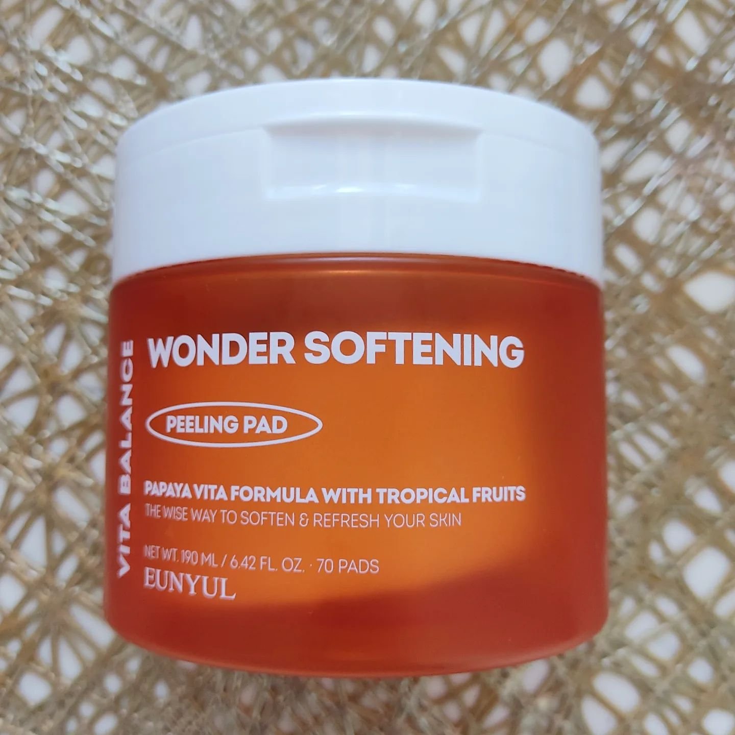 ビタ バランス ワンダー ソフニング ピーリング パッド/EUNYUL/トナーパッドを使ったクチコミ（1枚目）