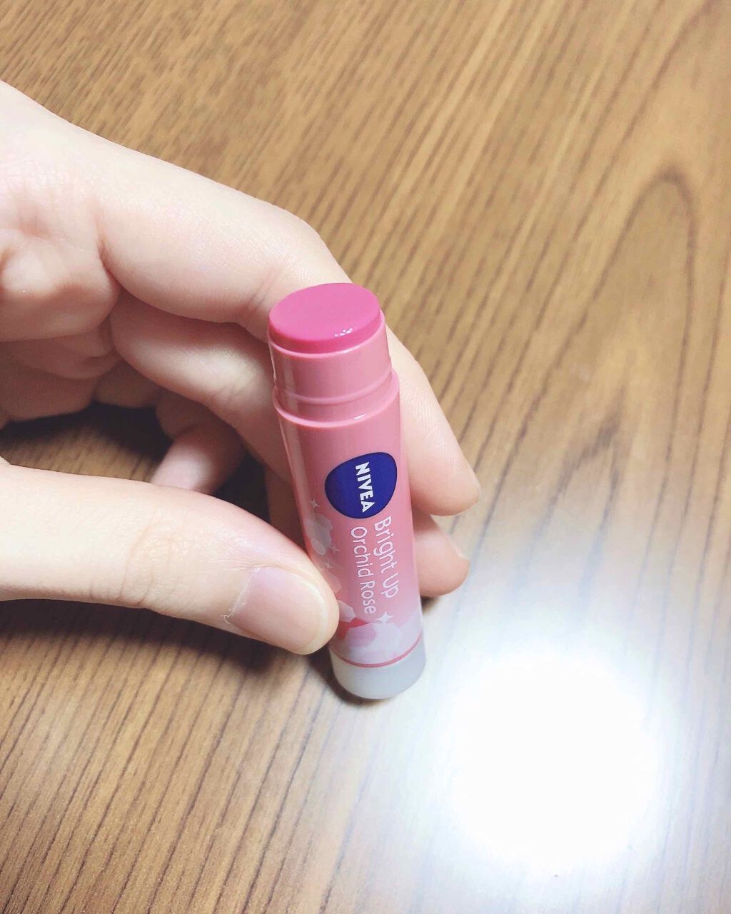 モイストピュアカラーリップ/ニベア/リップクリームを使ったクチコミ（2枚目）