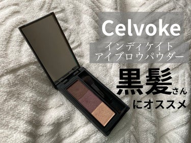 インディケイト アイブロウパウダー/Celvoke/パウダーアイブロウを使ったクチコミ（1枚目）