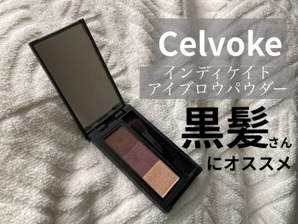 セルヴォーク インディケイトアイブロウパウダー/Celvoke/パウダーアイブロウを使ったクチコミ(1枚目)