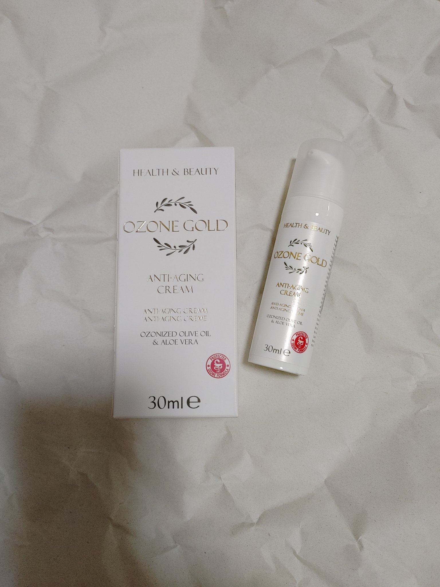 オゾンゴールド AAクリーム/OZONE GOLD/フェイスクリームを使ったクチコミ（1枚目）