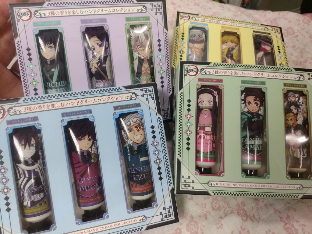 鬼滅の刃ハンドクリームコレクション Aセット/クレアボーテ/ハンドクリームを使ったクチコミ(1枚目)
