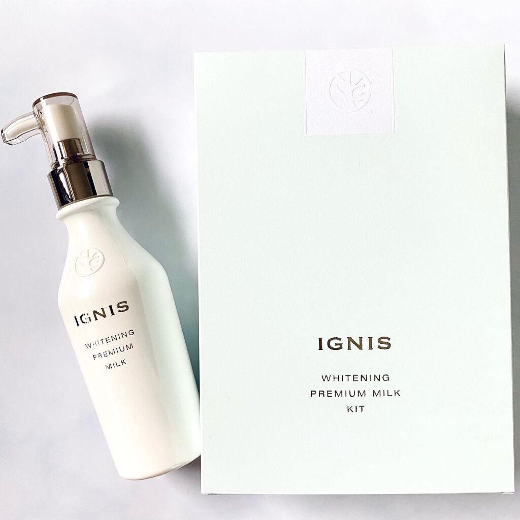 ホワイトニング プレミアム ミルク/IGNIS/乳液を使ったクチコミ(4枚目)