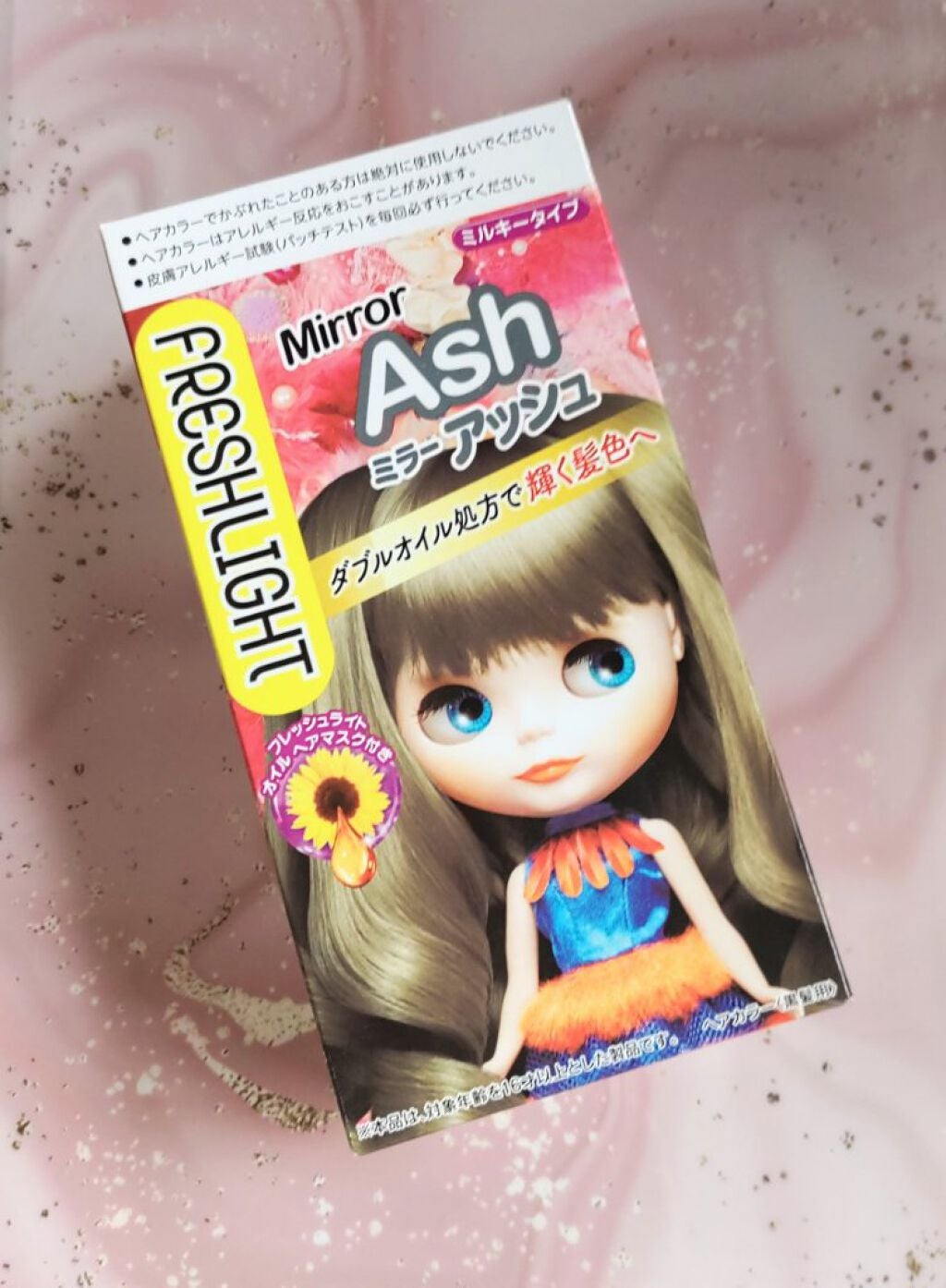 ミルキーヘアカラー/フレッシュライト/ヘアカラーを使ったクチコミ(2枚目)