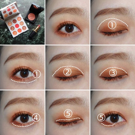 シャドウパレットSOL/ColourPop/アイシャドウパレットを使ったクチコミ(4枚目)