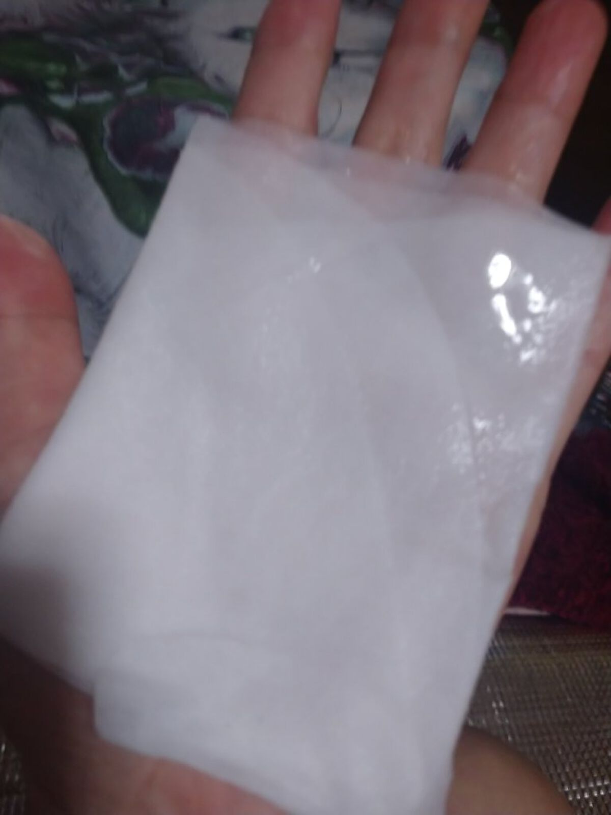 アロエモイスチャライジングフェイシャルエッセンスマスク/MITOMO/シートマスク・パックを使ったクチコミ（3枚目）