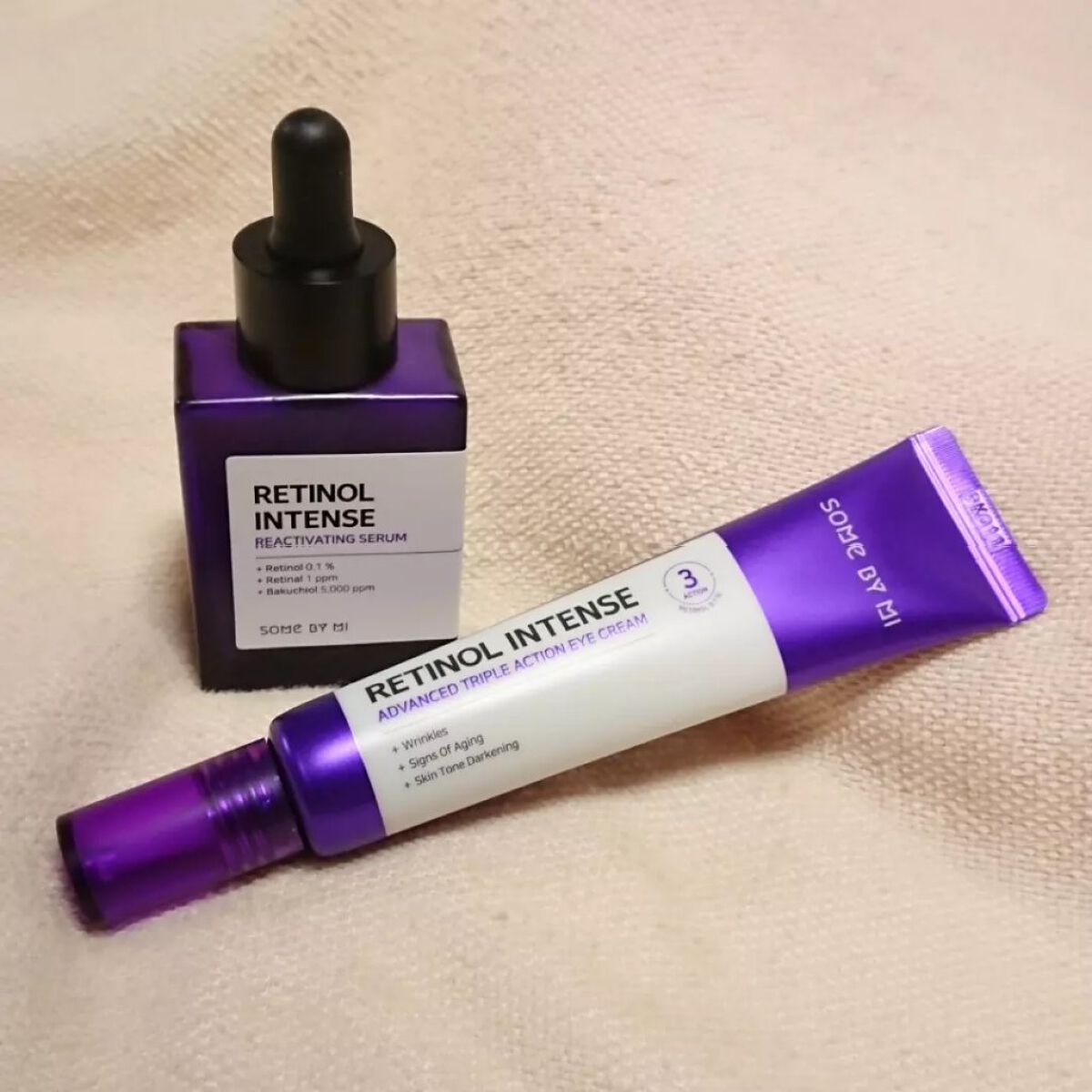 レチノールインテンシブ アドバンスドトリプルアクションアイクリーム/SOME BY MI/アイケア・アイクリームを使ったクチコミ（1枚目）