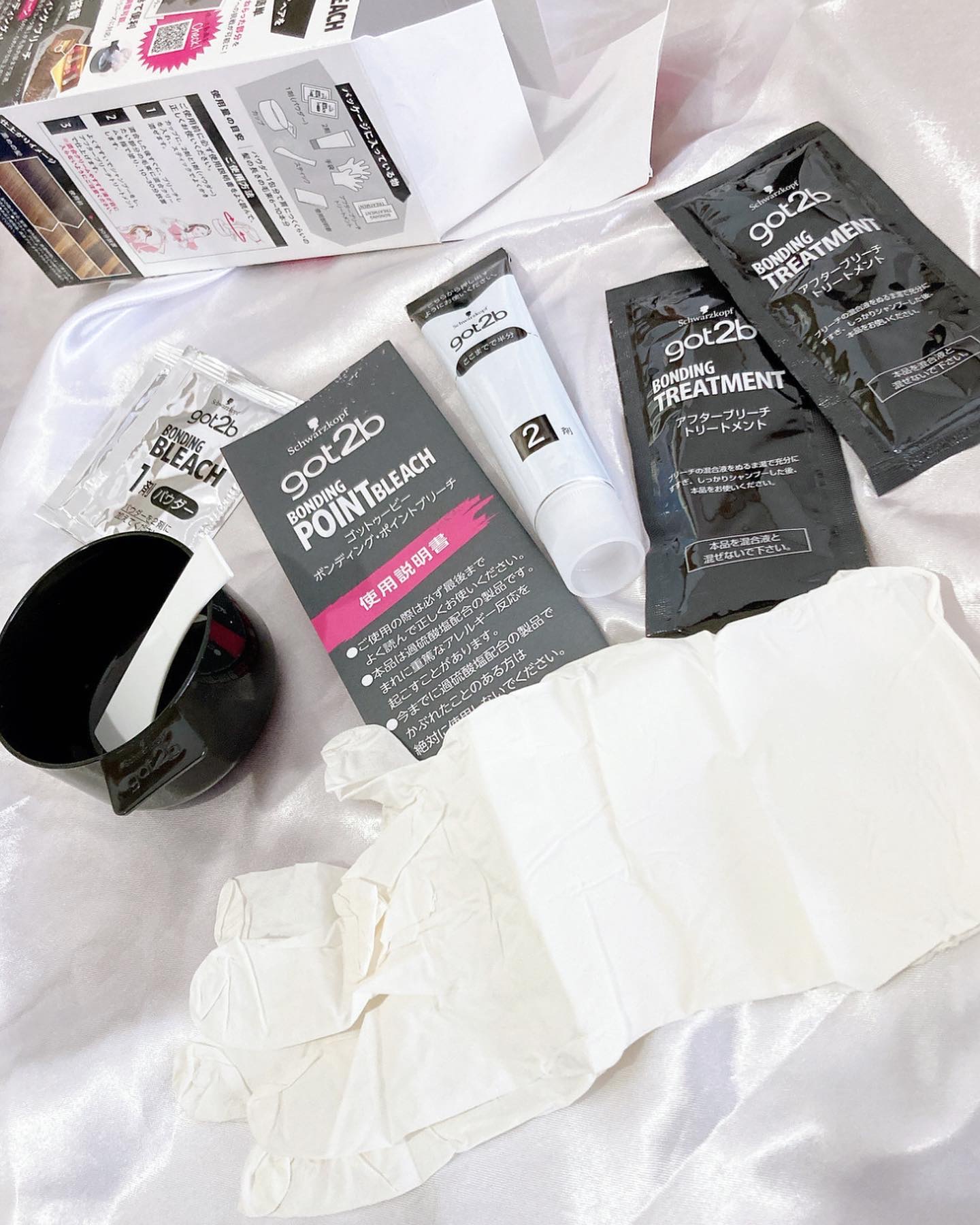 ボンディング・ポイントブリーチ/got2b/ブリーチ剤を使ったクチコミ（2枚目）