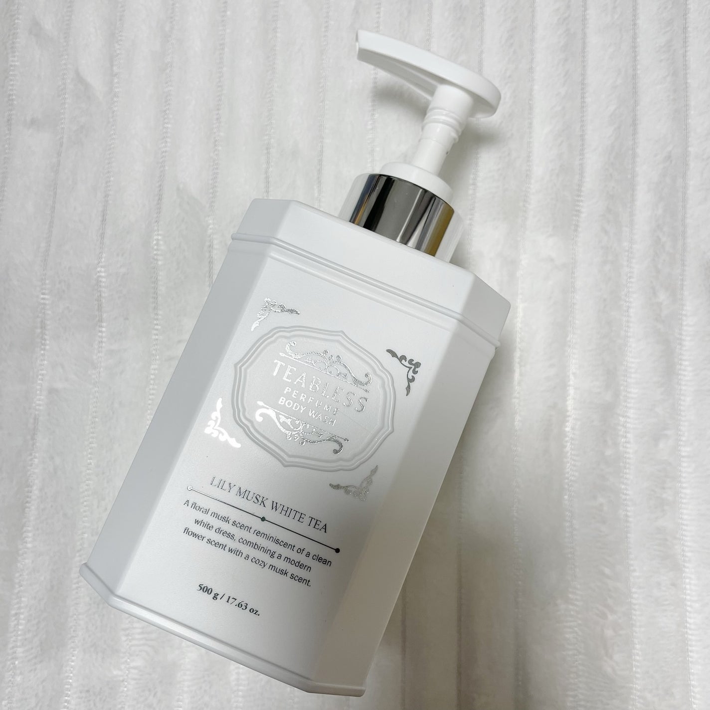 パフュームボディローション リリィムスクホワイトティー/TEABLESS/ボディローションを使ったクチコミ(2枚目)