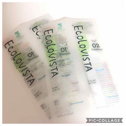 シャンプー/ヘアトリートメント/ECOLOVISTA(エコロヴィスタ)/市販シャンプーを使ったクチコミ(1枚目)