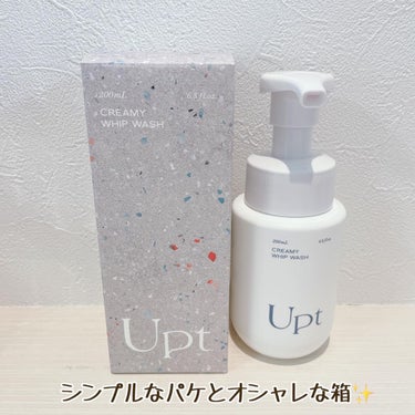 クリーミーホイップウォッシュ/Upt/泡洗顔を使ったクチコミ（2枚目）