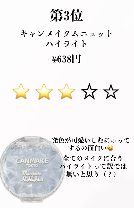むにゅっとハイライター/キャンメイク/クリームハイライトを使ったクチコミ（2枚目）