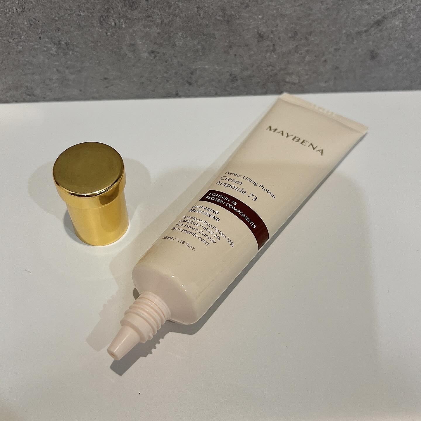 73シワクリーム/MAYBENA/フェイスクリームを使ったクチコミ（3枚目）