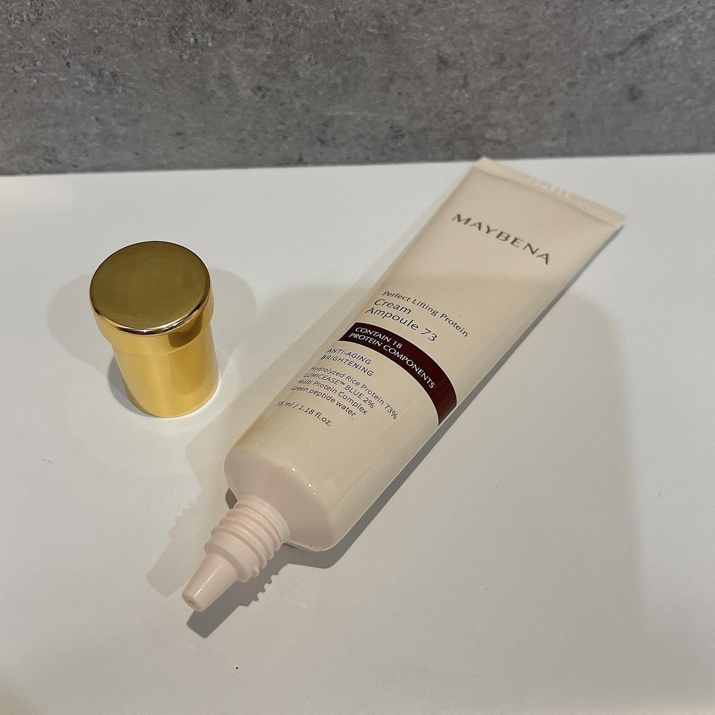 73シワクリーム/MAYBENA/フェイスクリームを使ったクチコミ(3枚目)