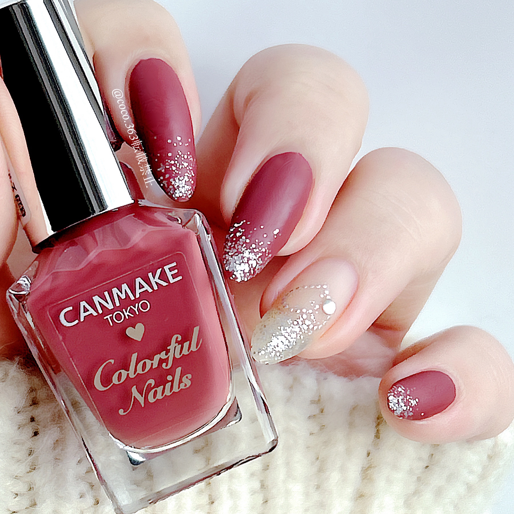 カラフルネイルズ/キャンメイク/マニキュアを使ったクチコミ（3枚目）