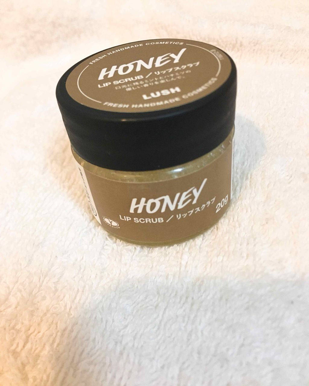 ミツバチ リップスクラブ/ラッシュ/リップスクラブを使ったクチコミ(1枚目)
