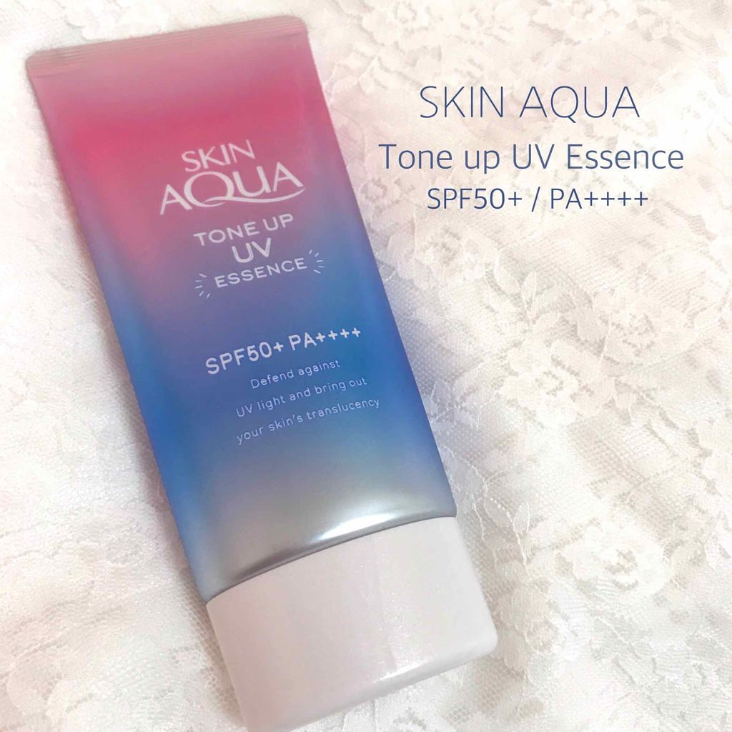スキンアクア トーンアップUVエッセンス/スキンアクア/日焼け止めクリームを使ったクチコミ(1枚目)