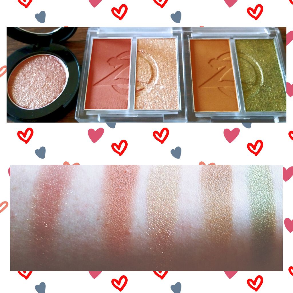 アイシャドウデュオ/ZENN.th/アイシャドウパレットを使ったクチコミ（2枚目）