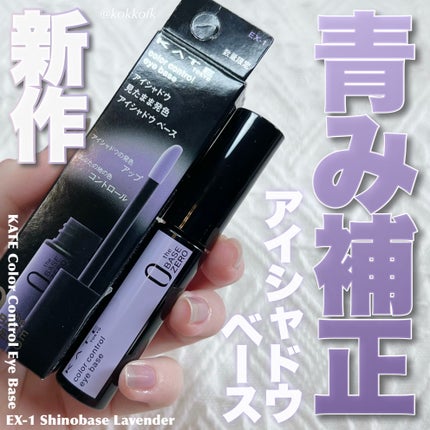 ケイト カラーコントロールアイベース/KATE/アイシャドウベースを使ったクチコミ(1枚目)