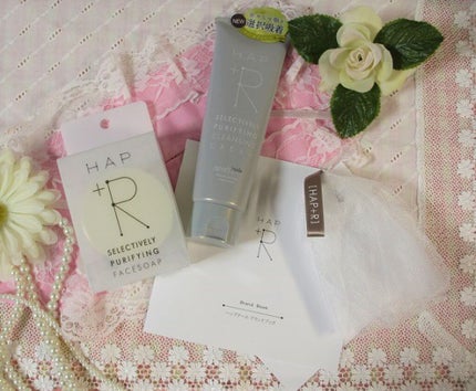 フェイスソープ/HAP+R/洗顔石鹸を使ったクチコミ(1枚目)