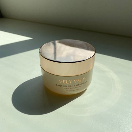 プロテインシルクスキンクリーム/VELY VELY/フェイスクリームを使ったクチコミ(1枚目)