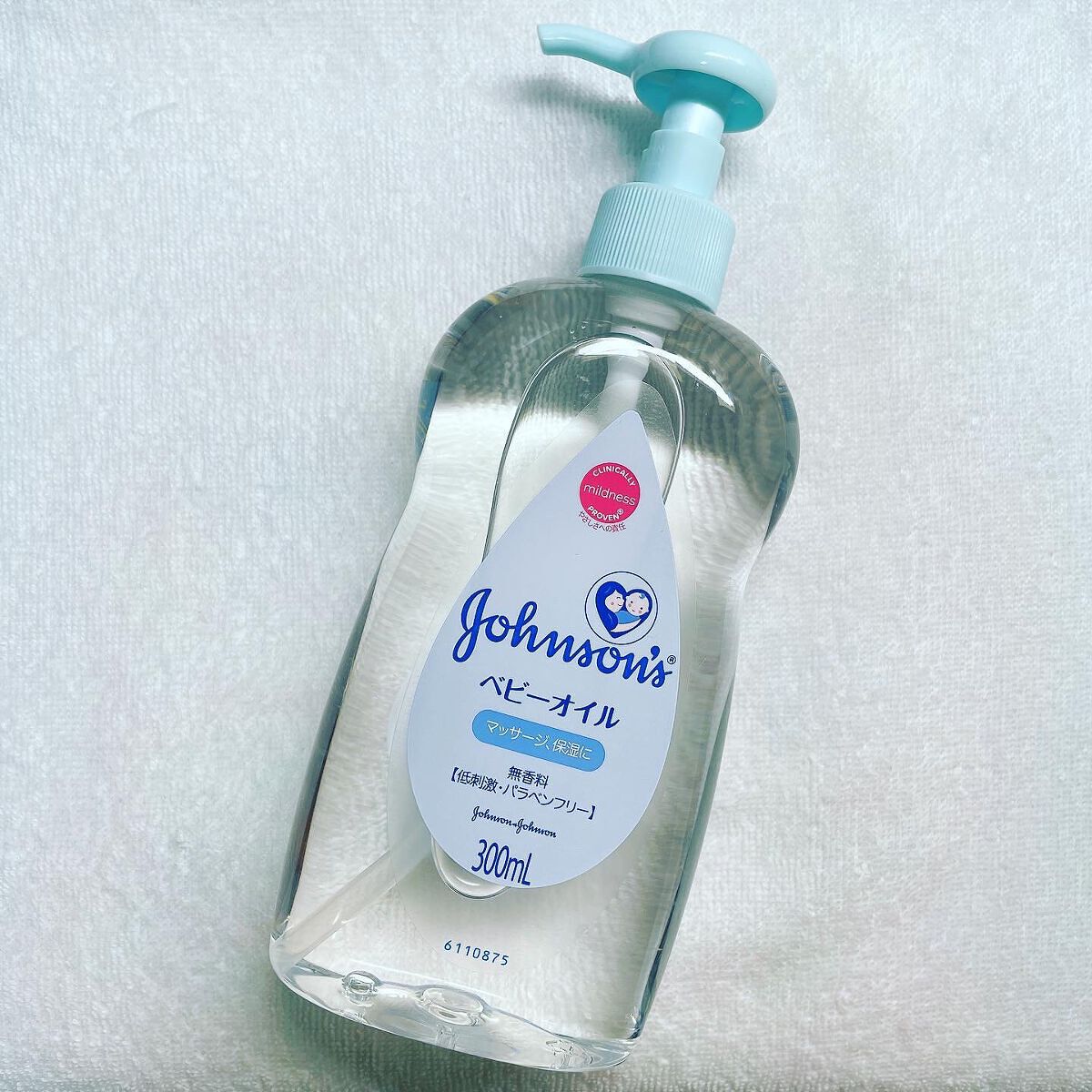ジョンソン ベビーオイル 無香料/ジョンソンベビー/ボディオイルを使ったクチコミ(1枚目)