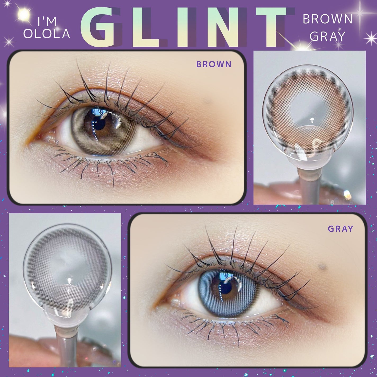 GLINT/OLOLA/ワンデー(1DAY)カラコンを使ったクチコミ(1枚目)