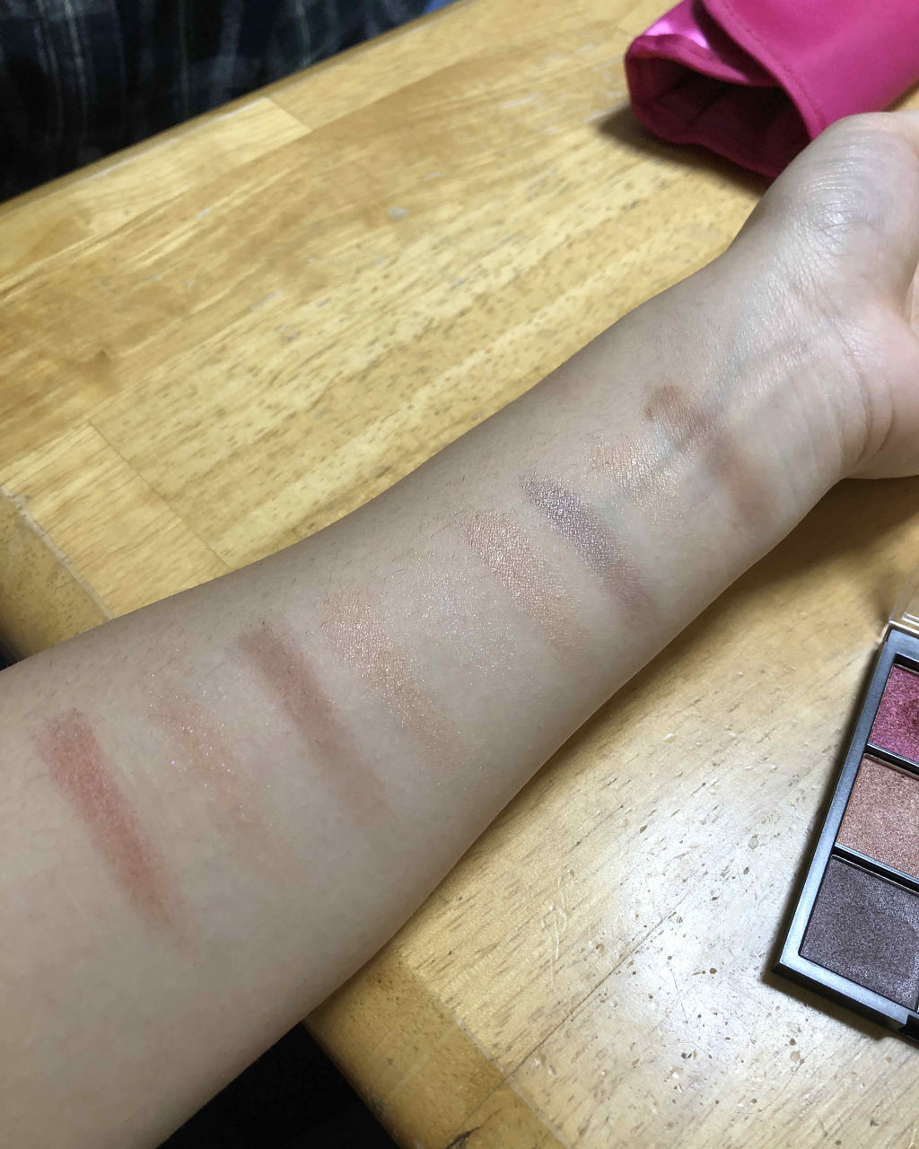 UR GLAM　BLOOMING EYE COLOR PALETTE/U R GLAM/アイシャドウパレットを使ったクチコミ（2枚目）