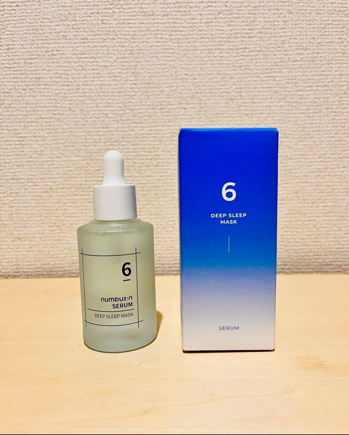 6番 爆睡マスクパックセラム/numbuzin/美容液を使ったクチコミ(1枚目)