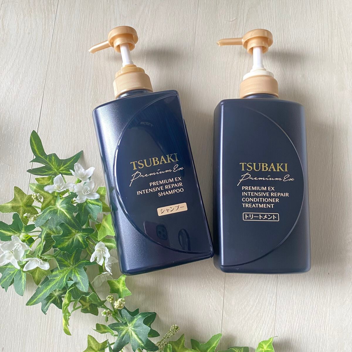 プレミアムEX インテンシブリペア <シャンプー>/コンディショナー<ヘアトリートメント> /TSUBAKI/市販シャンプーを使ったクチコミ(1枚目)